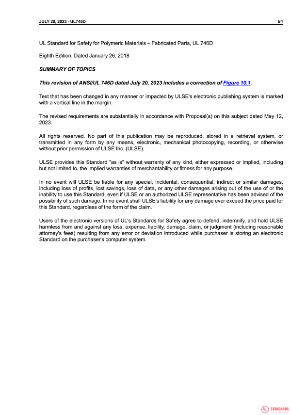 UL 746D PDF UL 746D PDF